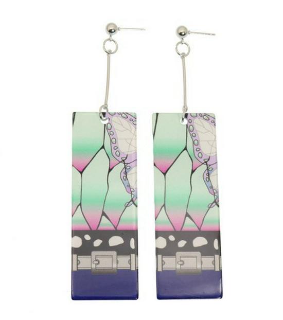 Japanese Style Demon Slayer Mutsuki Haya Female Demon Earrings