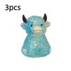 3Pcs Cute Cow Maltose Fidget Toy Soft Cow Small Cute Animal Anti Stress Decompressions Vent Squeeze Toys For Adults Kids