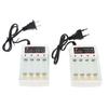 4 Slot AA AAA 1.2V Battery Charger with Independent Charging EU US Plug for Household Electronics and Travel Convenience