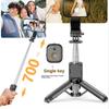 Mobilní video stabilizátor Kompatibilní s Bluetooth Selfie tyč Stativ Stabilizátor Pro chytrý telefon Vertikální držák