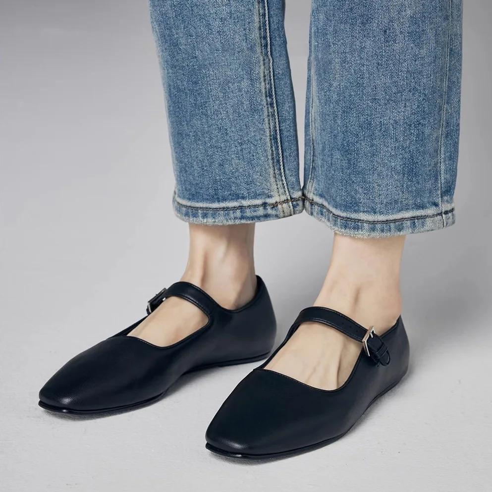 

Балетки Мэри Джейн для женщин, дизайнерская обувь, высококачественная обувь, большой размер для женщин, в наличии 34