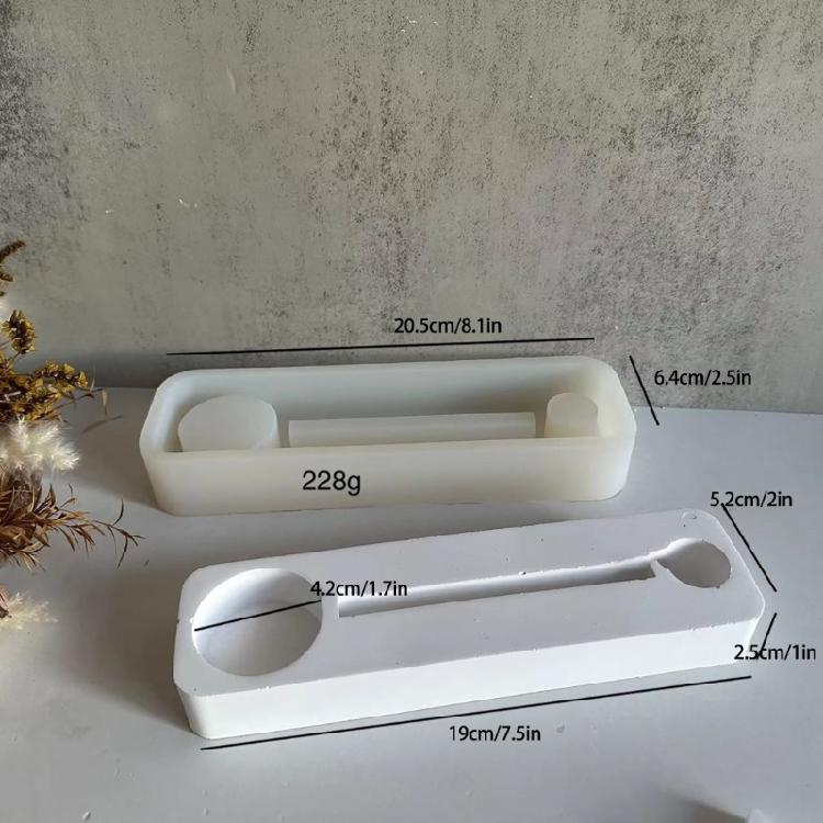Jesuses Baptism Silicone Mold Plaster Cement Candlestick Mold Gypsum Concrete Mold