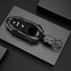 Zinc Alloy Car Key Case Cover Keychain Holder Auto Accessories For Vw Volkswagen Touareg 2011 2012 2013 2014