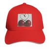 Cherry in love Baseball Cap sun hat Fishing cap Luxury Unisex Hat beach hat Unisexs Baseball Womens