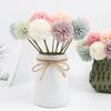 Artificial Chrysanthemum Ball Decor Hydrangea Bouquet Decor Flowers Plastic