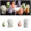 Multipurpose Sturdy Silicone Hedgehog Candle Base Mould Portable for Handmade Home Decoration and Art Supplies Projects