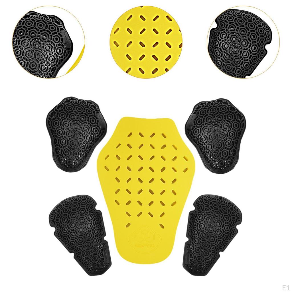 5x Motocyklowe Ochraniacze Ochronne Zdejmowane Wbudowane Ochraniacze Na Łokcie