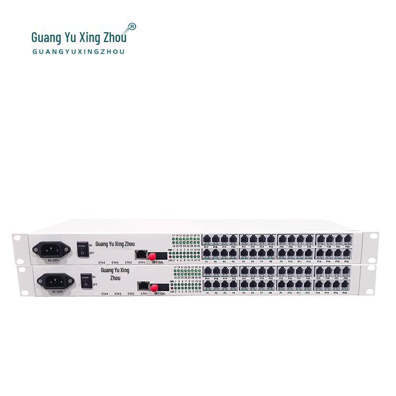 GY-P32FE1 32-Channel Telephone & Ethernet Optical Transceiver