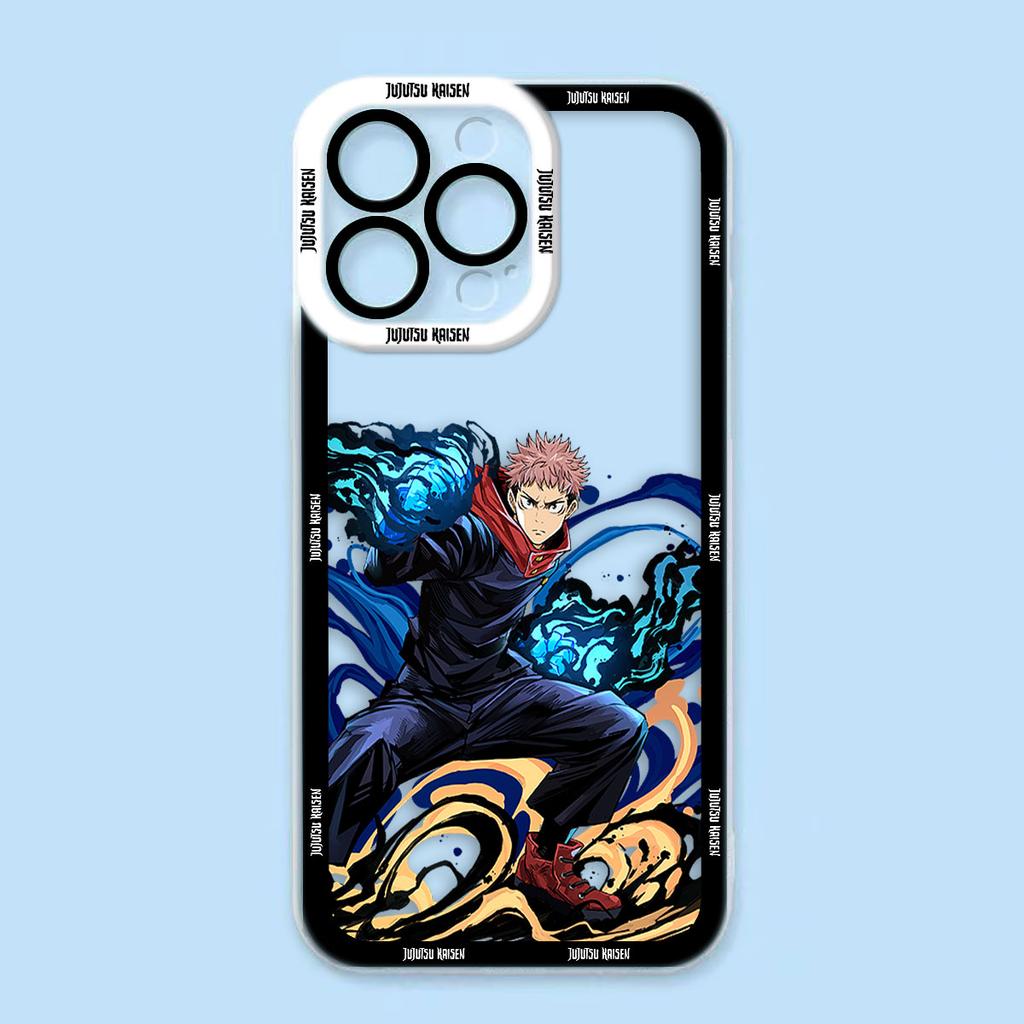 J-Jujutsu k-Kaisen Gojo Satoru Clear Phone Case For Samsung Galaxy S26 S25 S24 S23 S22 S21 S20 FE S10 PLUS S30 ULTRA EDGE Case