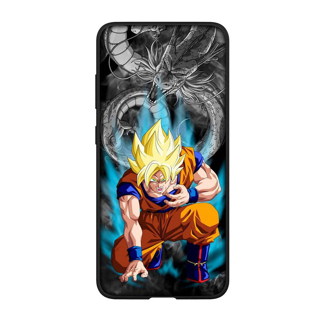 For Samsung Galaxy S25 S24 S23 iPhone 17 16 15 Xiaomi Redmi Note 14 13 12 11 Plus Pro Max XR Phone Case Goku Dragon Ball DragonBall OPPO Huawei Cover