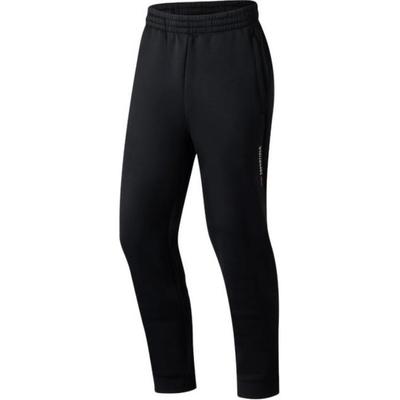 Li Ning Fitness Séria Jednofarebné Priedušné Pletené Ležérne Nohavice Pánske Spodné Oblečenie Čierne AKLT001-1