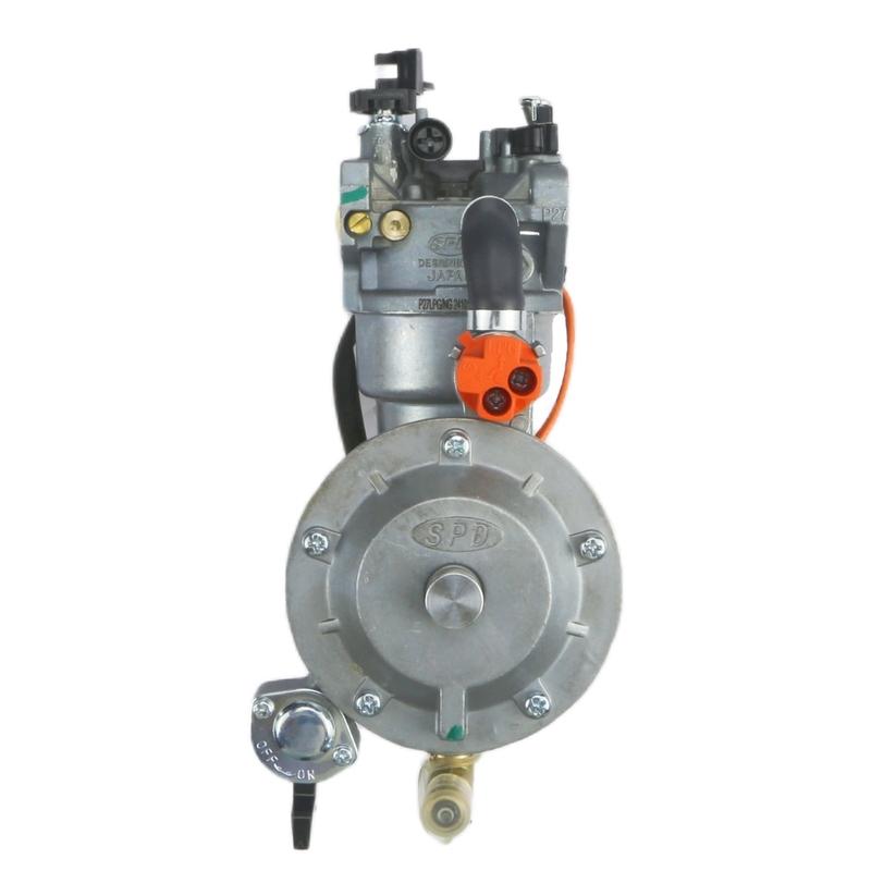 For Honda GX390 GX340 188F LPG CNG 4.5‑5.5KW Petrol Gas Small Engines Generator Dual Fuel Carburetor Manual Choke