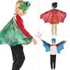 Dinosaurier-Flügelumhang mit Dinosaurier-Maske Dinosaurier-Rollenspiel-Outfit für Kinder Maskerade Geburtstag Weihnachten Halloween Cosplay