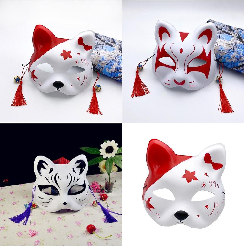 Plastic Cosplay Mask For Halloween Costume Party And Theatrical Performance