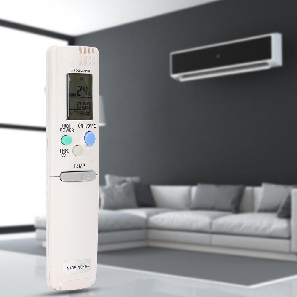 ABS Hållbar Vit Luftkonditioneringskontroll Fjärrkontroll Tillbehör för Sanyo RCS‑4MVPS4EX