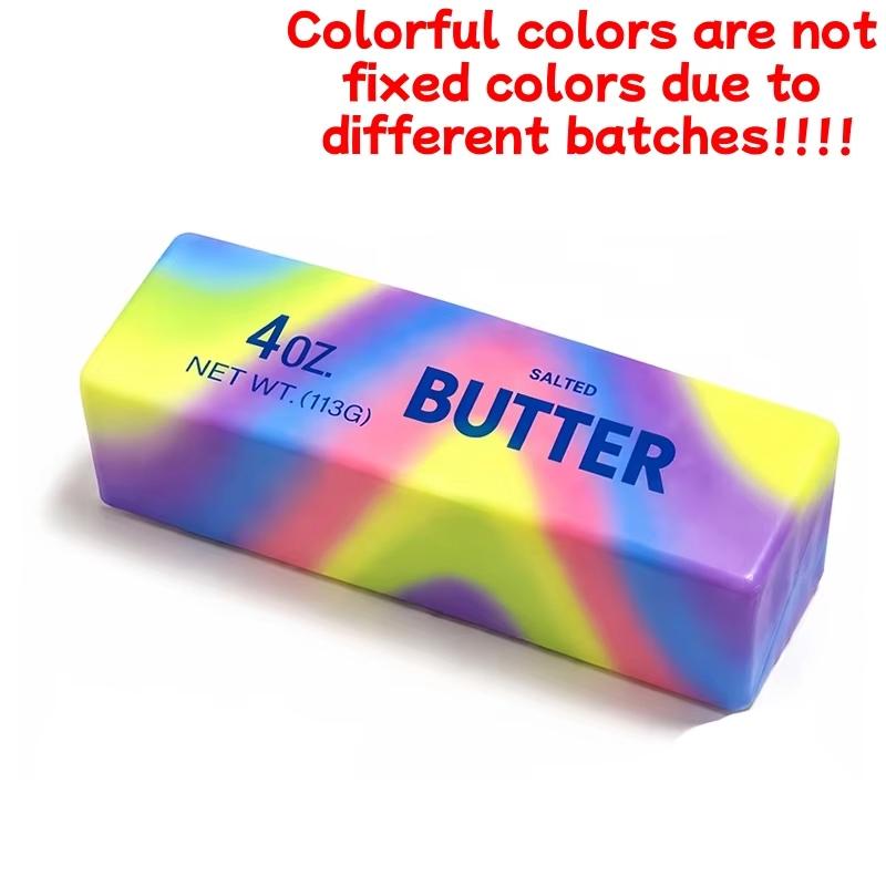 Squishy Butter Stick Fidget Toy Sticky Butter Stick Slow Rebound Stress Ball Squeeze Toy Anti-Stress Sensory Toy For Adults