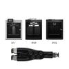 For Lab X1C P1P/S 4-in-1 PTFE Adapter 3D Printer Accessories Tubing Connectors for Lab 3D Printers Accessories