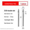 3mmX6 Tungsten Steel Carbide Rotary File for Electric Grinding - Small Metal Grinding Head