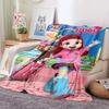 Serie Animata Rainbow Ruby Coperta per Bambini Lulu e Orso Coperta Carina Coperta per Intelligenza e Avventura Personalizzabile con Foto