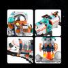Space Tide Play Astronaut Rocket Small Particle Building Blocks Boy Puzzle Gift Chinese Toys