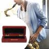 Saxophone Mouthpieces storage Box Maple Wood Mouthpiece Box Woodwind Mouthpiece Case Musical Instrument Accessories