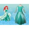 Stunning Little Mermaid Ariel Skirts Mermaid Princess Dress Perfect For Halloween Cosplay