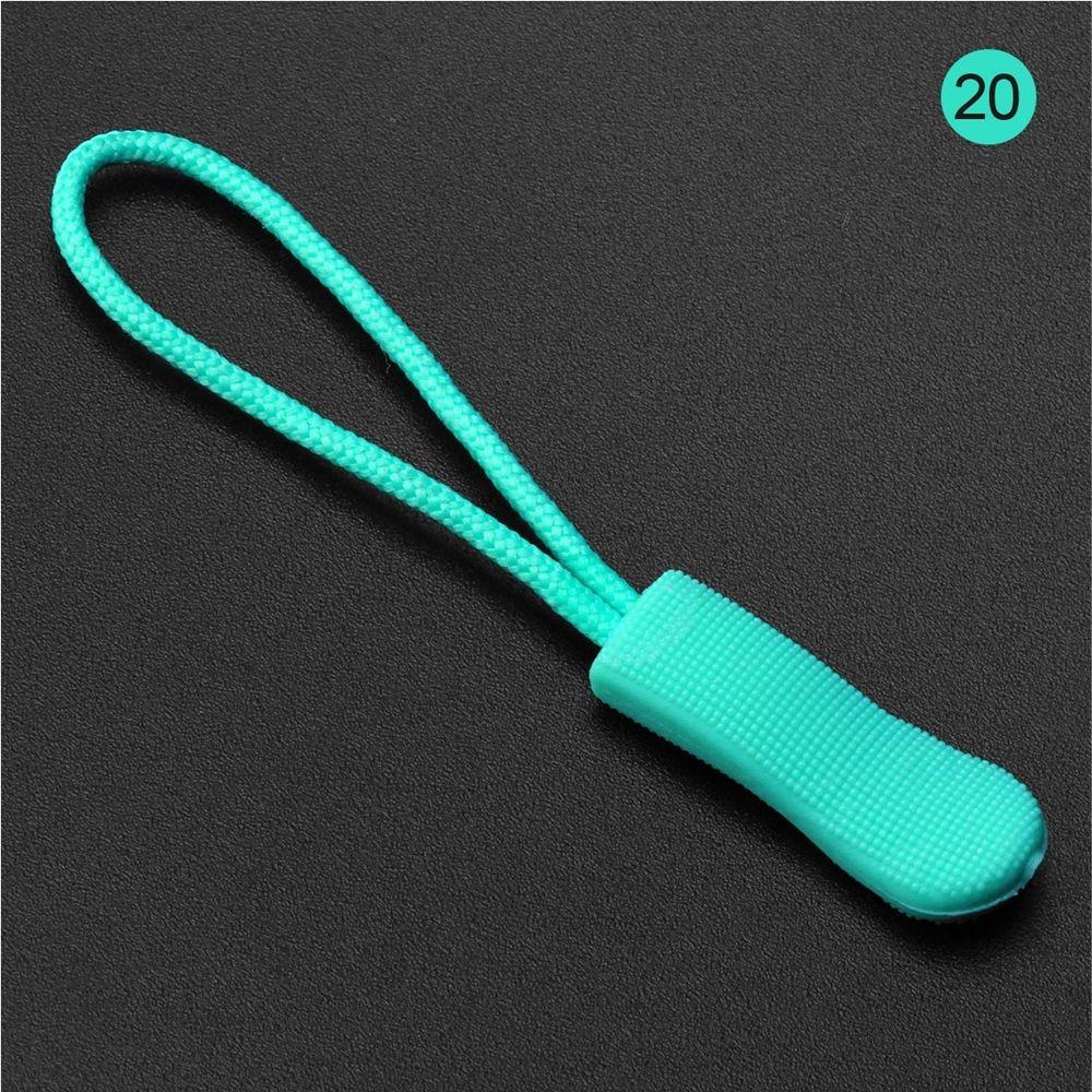 10Pcs Fixer Crafts Tag Apparel Sewing End Fit Zipper Buckle Zipper Puller Zipper Ropes Zip Cord
