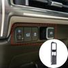 Carbon Fiber ABS  Center Console Switch Bezel Trim For  Hyundai Santa Fe 2024+