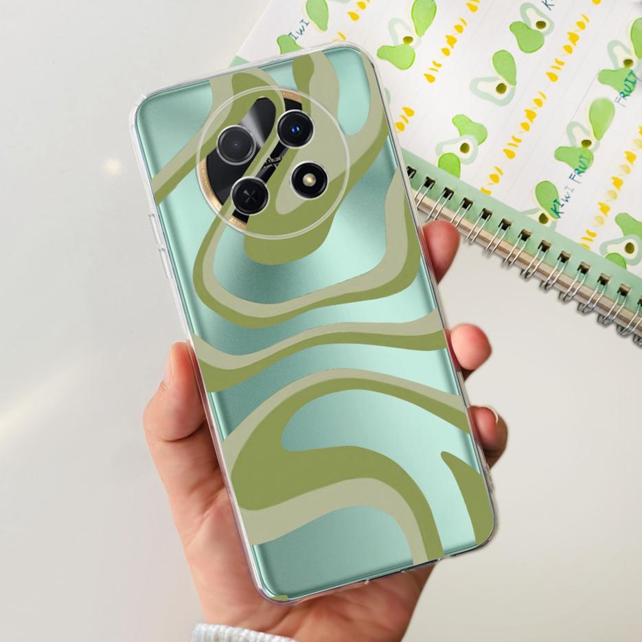 For Huawei Nova Y91 Case STG-LX1 STG-LX2 Cute Fashion Painted Cover Soft Slim Phone Case For Huawei Nova Y91 Y 91 NovaY91 Bumper