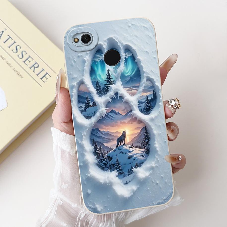 For Xiaomi Redmi 4X Case Cute Cartoon Rabbit Crown Cat Soft Silicone Lens Protective Cover For Xiaomi Redmi 4A 5A Redmi4X Shells