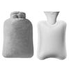 2000ml Hot Water Bottles Removable Hand Warmers Portable Warm Water Bag  Gifts
