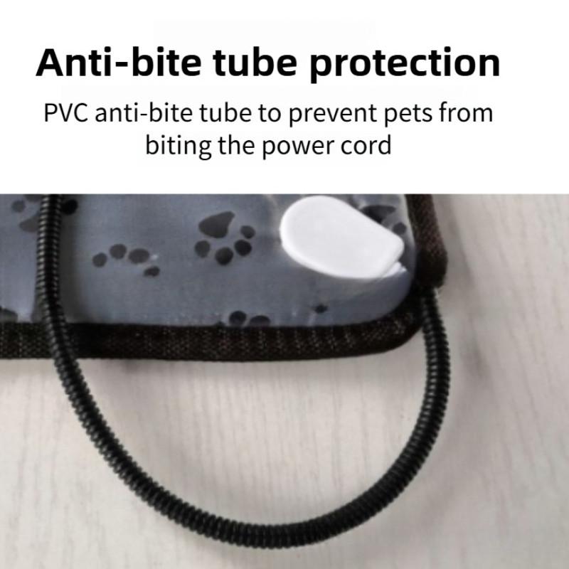 Wasserdichte elektrische Heizmatte für Katzen und Hunde, Energiesparende elektrische Heizmatratze, Intelligente elektrische Haustierdecke