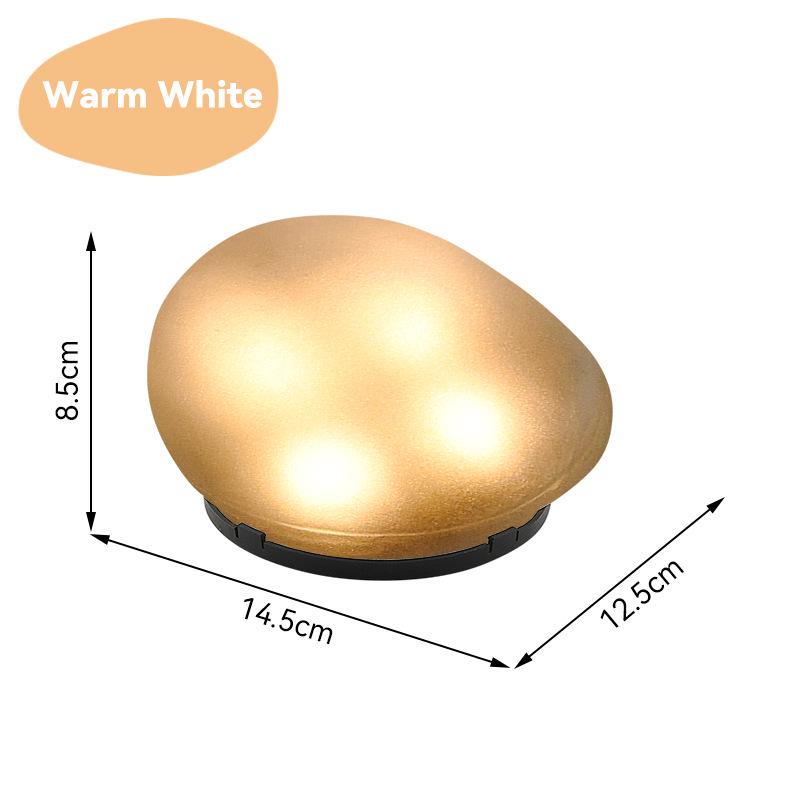 

Solar Outdoor Stone Lamp: Simulated Cobblestone Garden Light for Balconies, Villas, and Landscapes