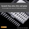 240Pcs Boxed Clear Press Fake Nails Tips Ultrathin Full Paste Fake Nails Wearing Armor Nail Tools