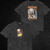 Katsuki Bakugo Dynamight Hero Explosion Acid Wash T-Shirt Graphic Tee Mens