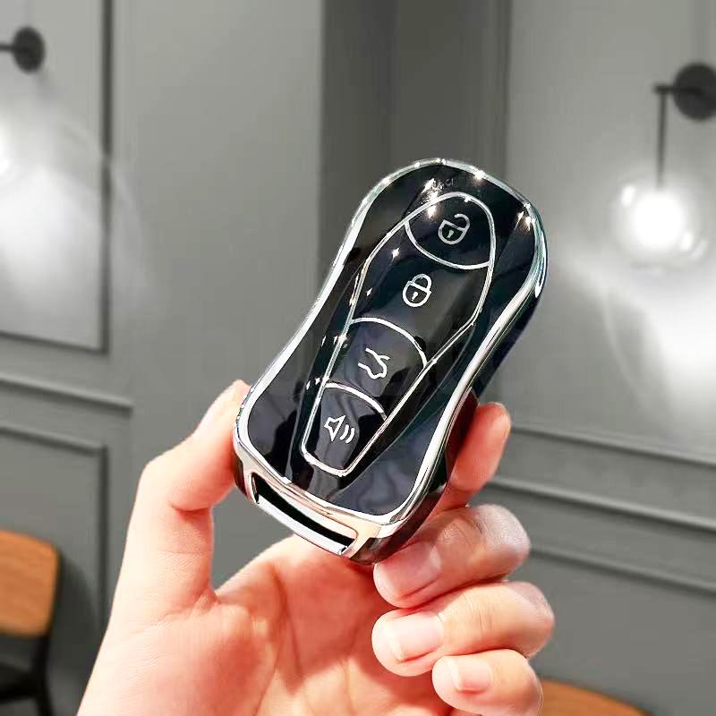

Shell For Geely Tugella EPro Emgrand L S GS GL EV RS Coolray Atlas Pro Proton X7 A C EX3 Geely GC9 Rin TPU Car Key Case Cover