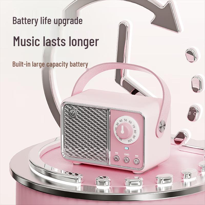 HM11 PRO Vintage Portable Bluetooth Speaker