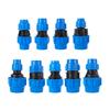 20/25/32/40/50mm PVC PE Tube Tap Water Splitter Quick Reducing Connector Garden Agriculture Irrigation Water Pipe Fittings 1Pc