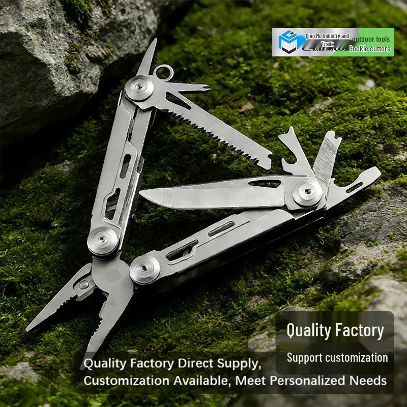 Portable Multi-Functional Folding Pliers Knife for Outdoor Survival and Camping