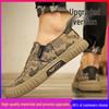 Men's Summer Camouflage Canvas Slip-On Shoes - Breathable, Casual Sports Sneakers