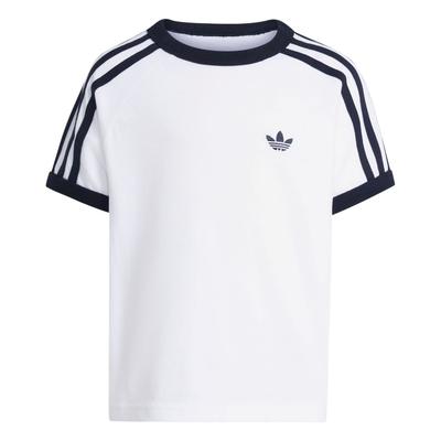 Originals Loose Fit Crew Neck Short Sleeve T-Shirt With Three Stripes Kids Tops KC9507