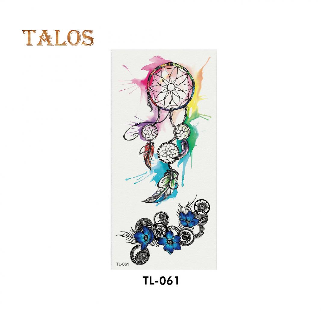 

Cool Dream Catcher Rose Flower Goldenfish Temporary Tattoo Sticker Body Art Decal Temporary Tattoos one size