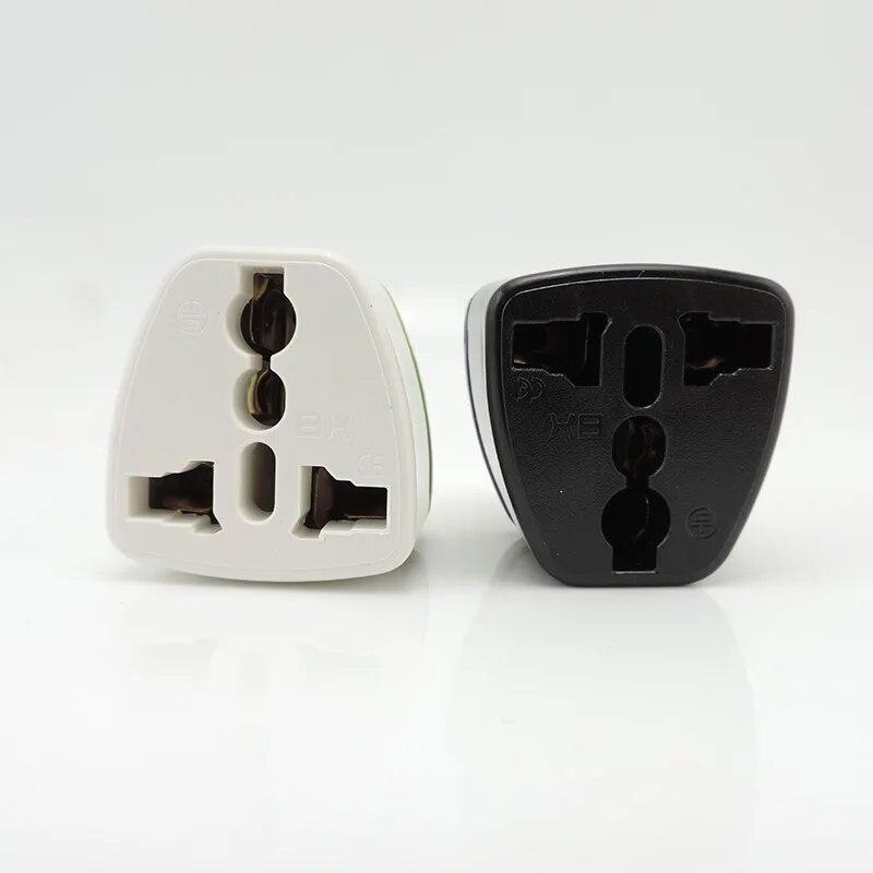Tragbares 3-poliges Ladegerät, universeller AU-EU-US-zu-UK-Netzstecker, Reise-Ladekonverter, Tablet-Wandadapter L1