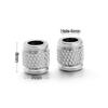 20Pcs Stainless Steel Gold Color Cylinder Bead Loose Spacer Beads for DIY Jewelry Beaded Necklace Supplies Bracelets Accessories