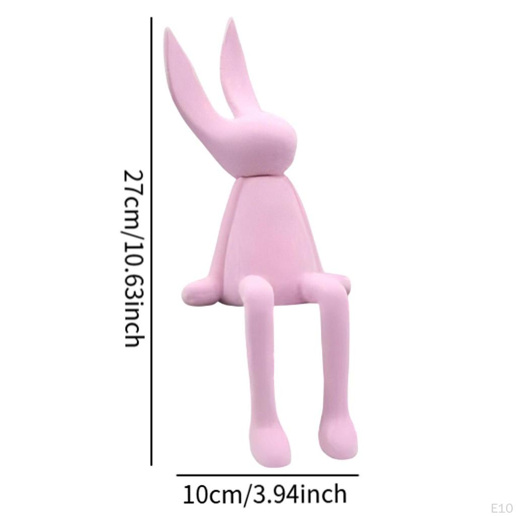 Figurine Iepuraș pentru Expunere Sculptură Animal Raft Birou