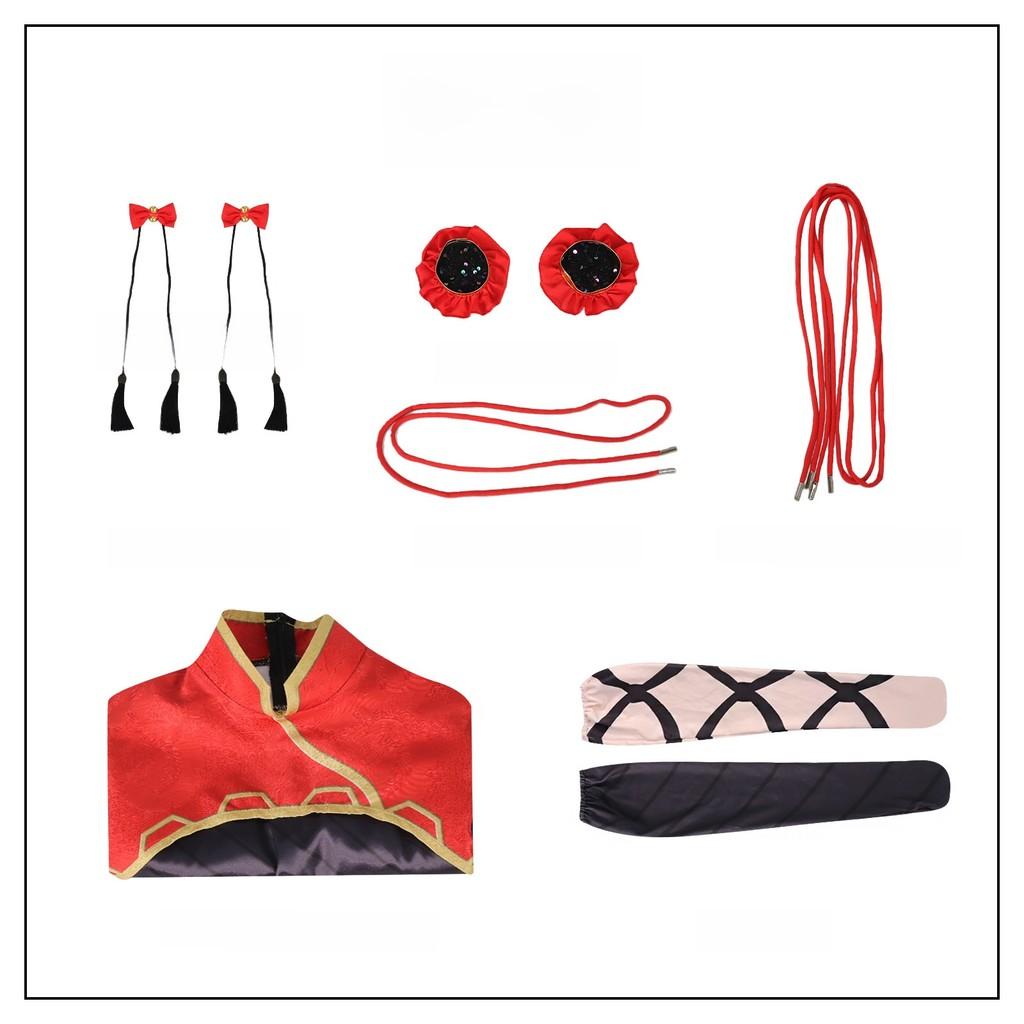 Edge Prison Bus Jia Xichun Cosplay Costume With Wigs For Anime Role Play