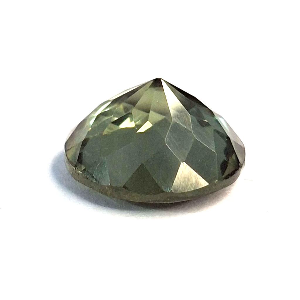 Natural Green Sapphire Round Cut 7-9 Ct Beautiful Certified Loose Gemstone