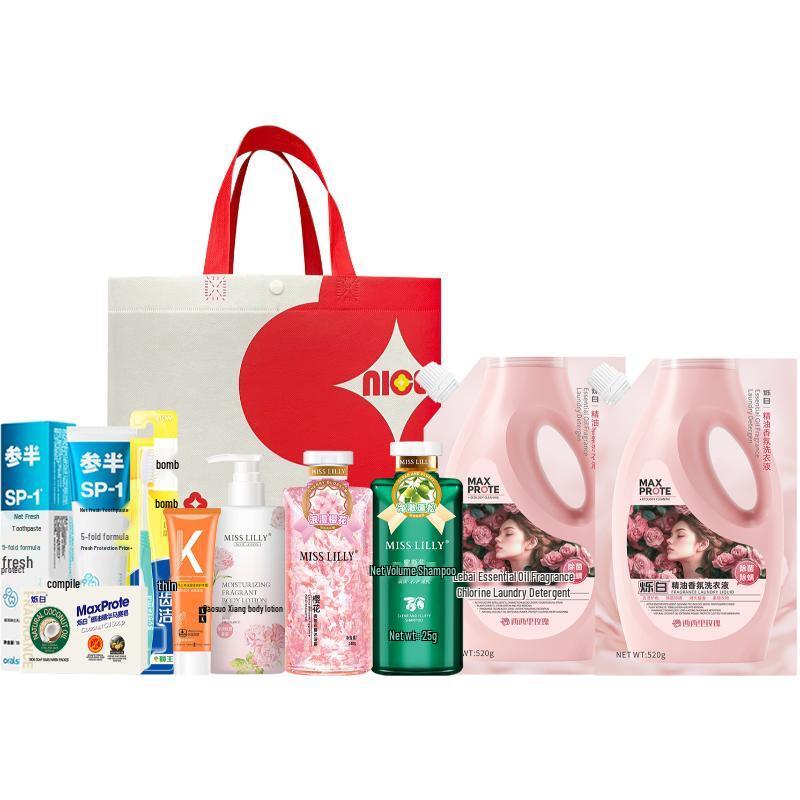 Miss Lilly Shimmering White Fragrance Hair Care 9-Piece Set