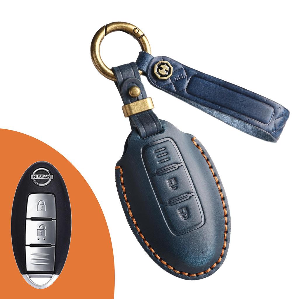 Nissan Key Cover for X-Trail, Qashqai, Tiida, Teana, Sylphy - Retro Style Protective Shell
