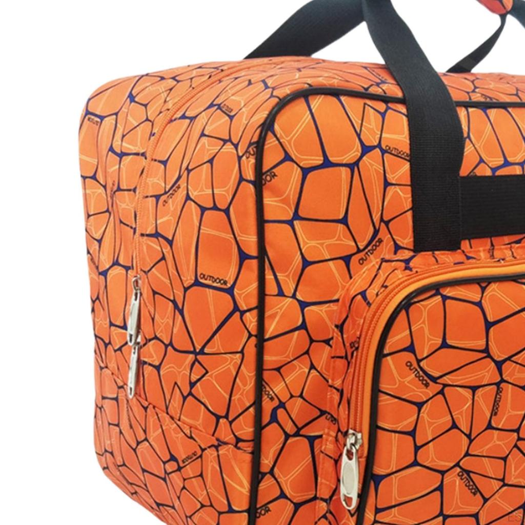 Compact Sewing Machine Travel Bag with Multiple Pockets